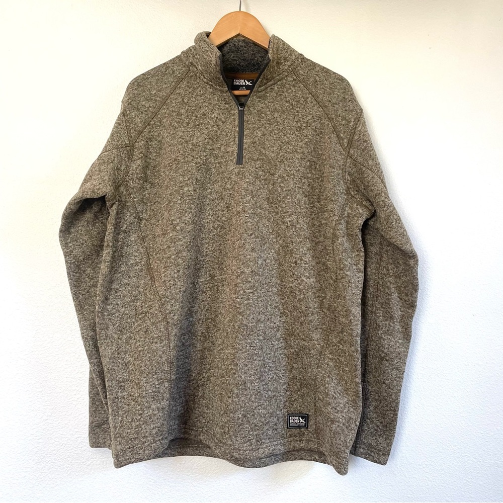 Eddie Bauer Sweater NWT Half-zip, Size XL